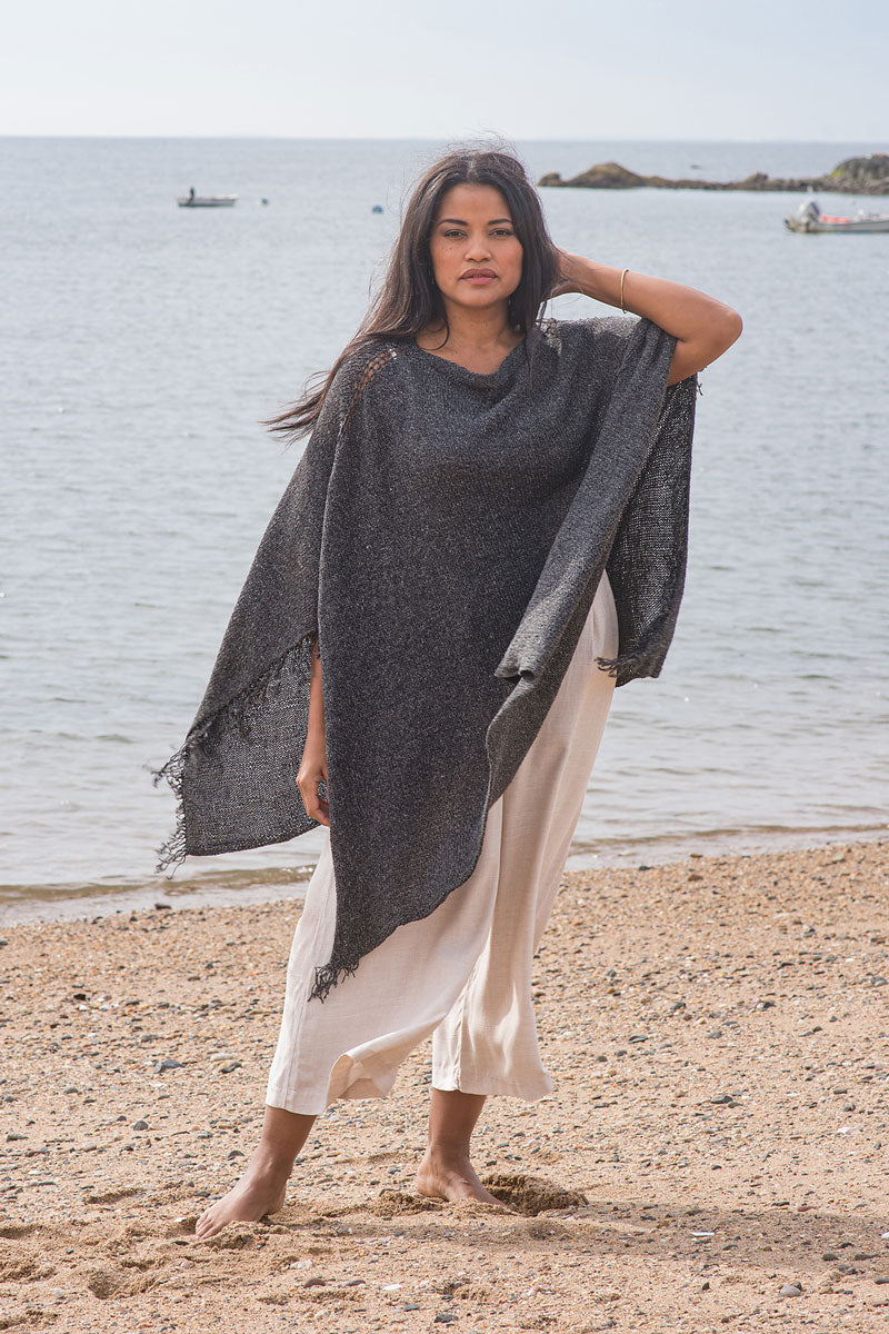 Berroco Booklet 423 - Chai Patterns - Keaton Poncho PDF Download - Classic Flowy Design for All Occasions