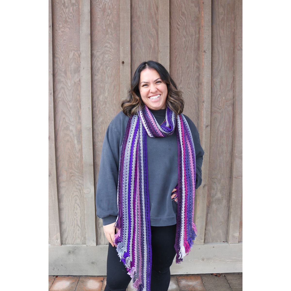 2023 Jimmy Beans Wool Exclusive Birthday Box Kits - Birthday Suit in Stunning Purples