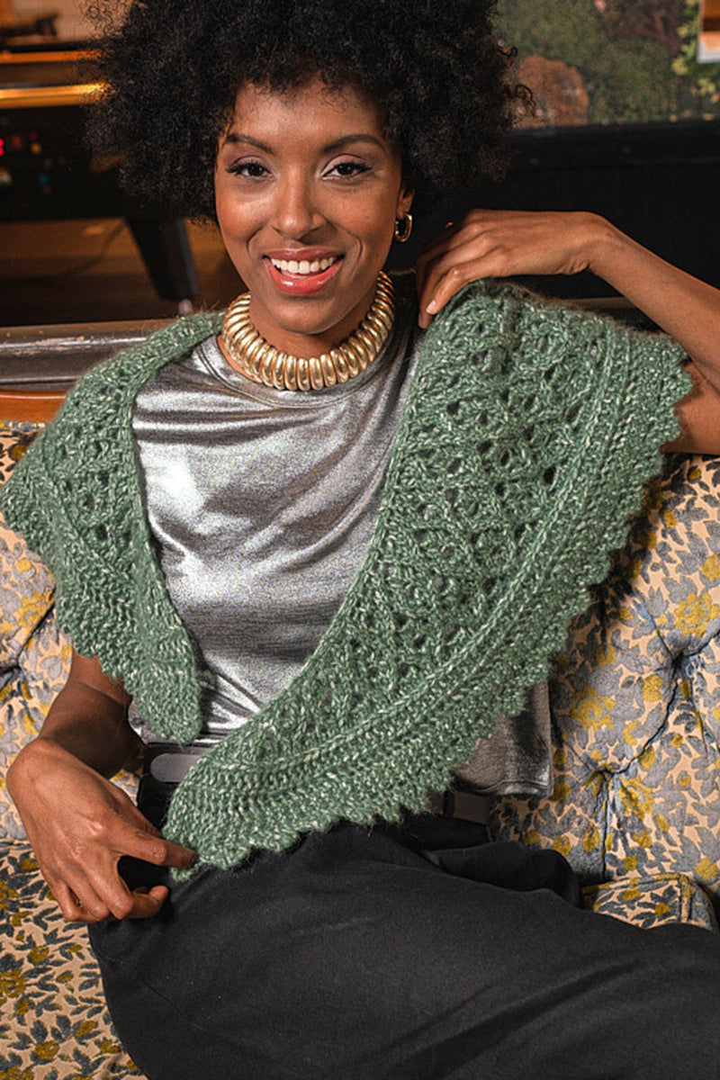 Berroco Gimlet Peridot Shawl Knitting Patterns - Instant PDF Download