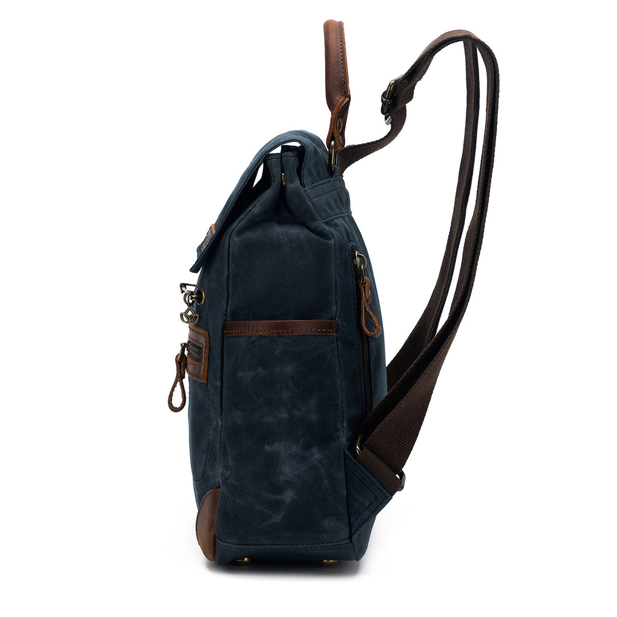 della Q Maker's Stylish Orange Midi Backpack for Crafting Enthusiasts