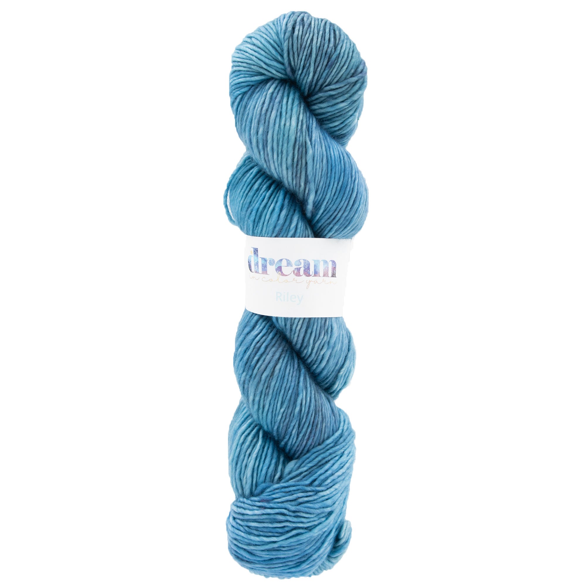 Dream in Color Riley Yarn - Rain On Me: Exquisite Superwash Merino Wool for Knitting & Crochet