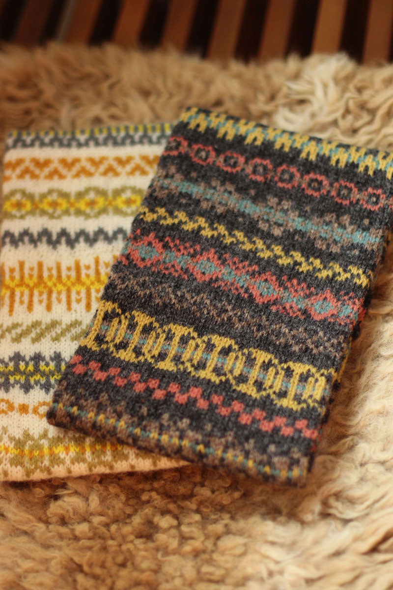 Jamieson's of Shetland Haslock Cowl Kits - Exquisite Palette B for Colorful Knitting
