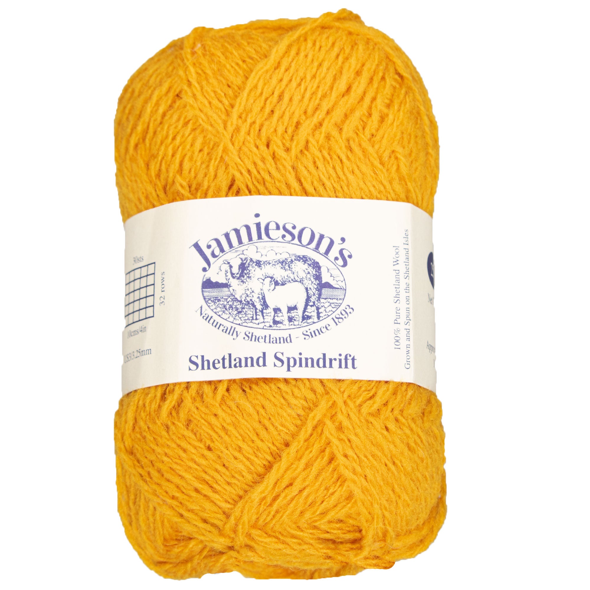 Jamieson's of Shetland Premium Spindrift Yarn - 410 Cornfield