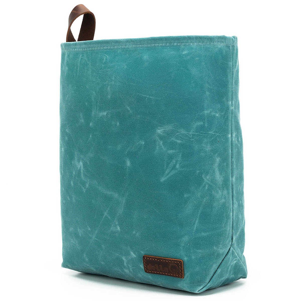della Q Maker's Premium Canvas Knit Sacks (Set of 2) - Stunning Teal