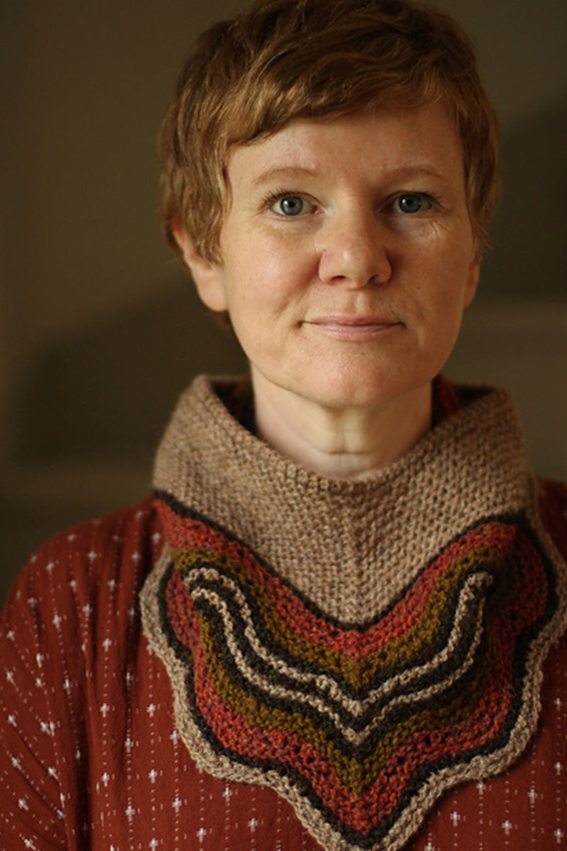 Jamieson's of Shetland 4 - Color Hapkerchief Cowl Knit - A - Long Kit