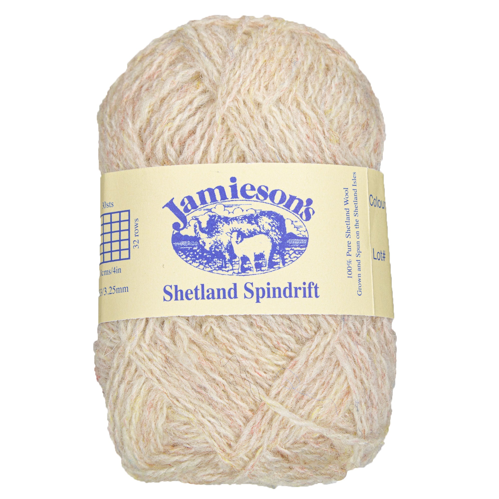 Jamieson's of Shetland Premium Spindrift Yarn - 183 Sand