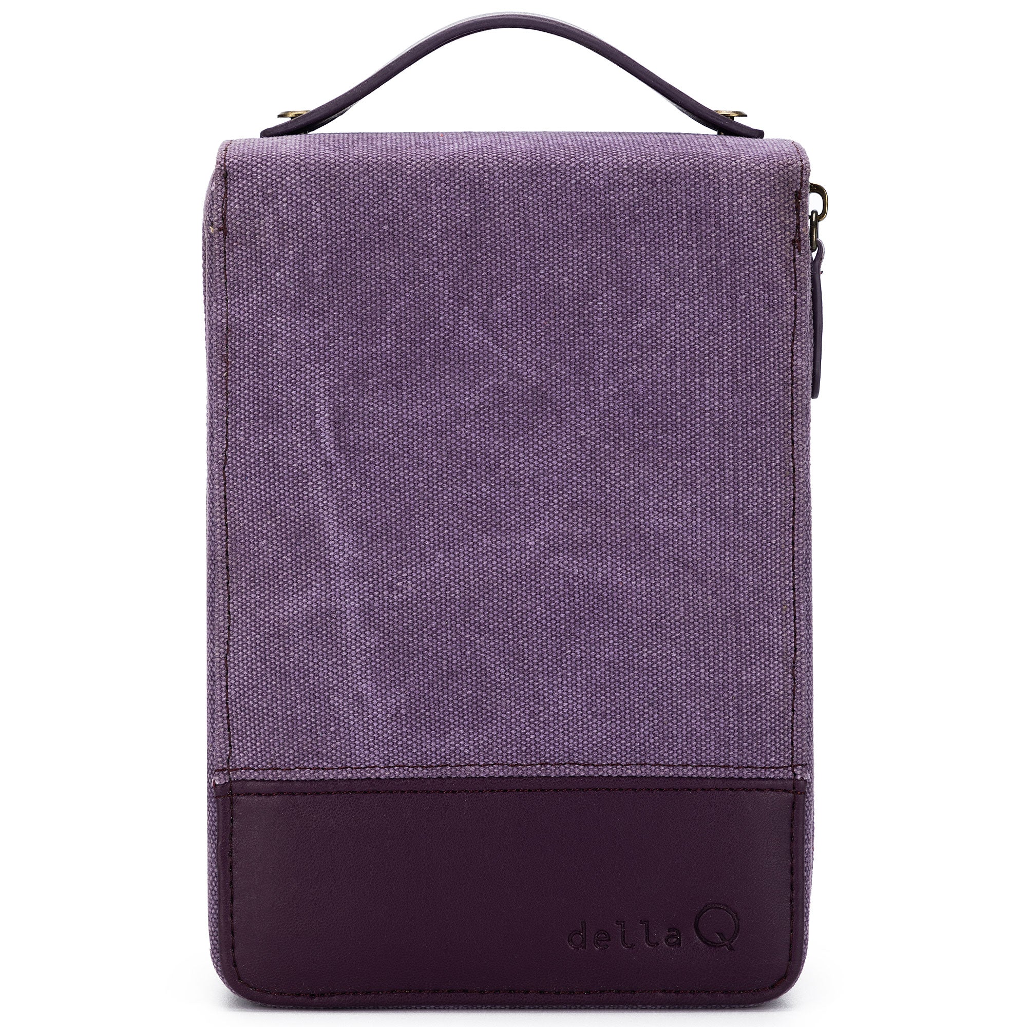 della Q Maker's Stylish Plum Circular Needlecase for Knitters