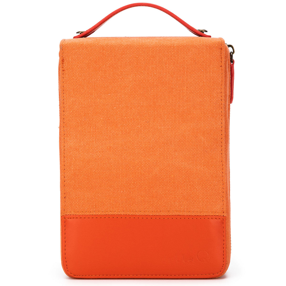 della Q Maker's Stylish Orange Circular Needlecase