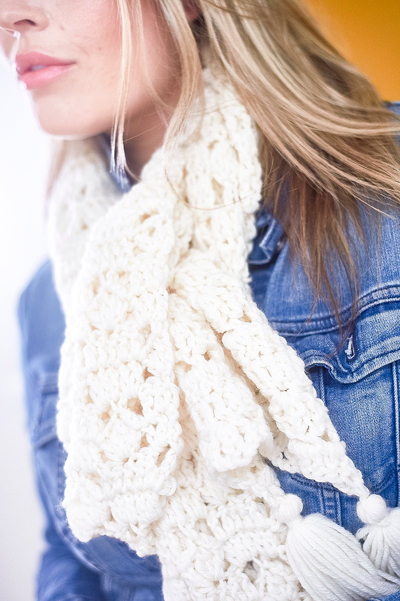 Berroco Booklet 413 Ultra Wool Chunky Crochet Scarf Patterns - Lounsbury - Instant PDF Download