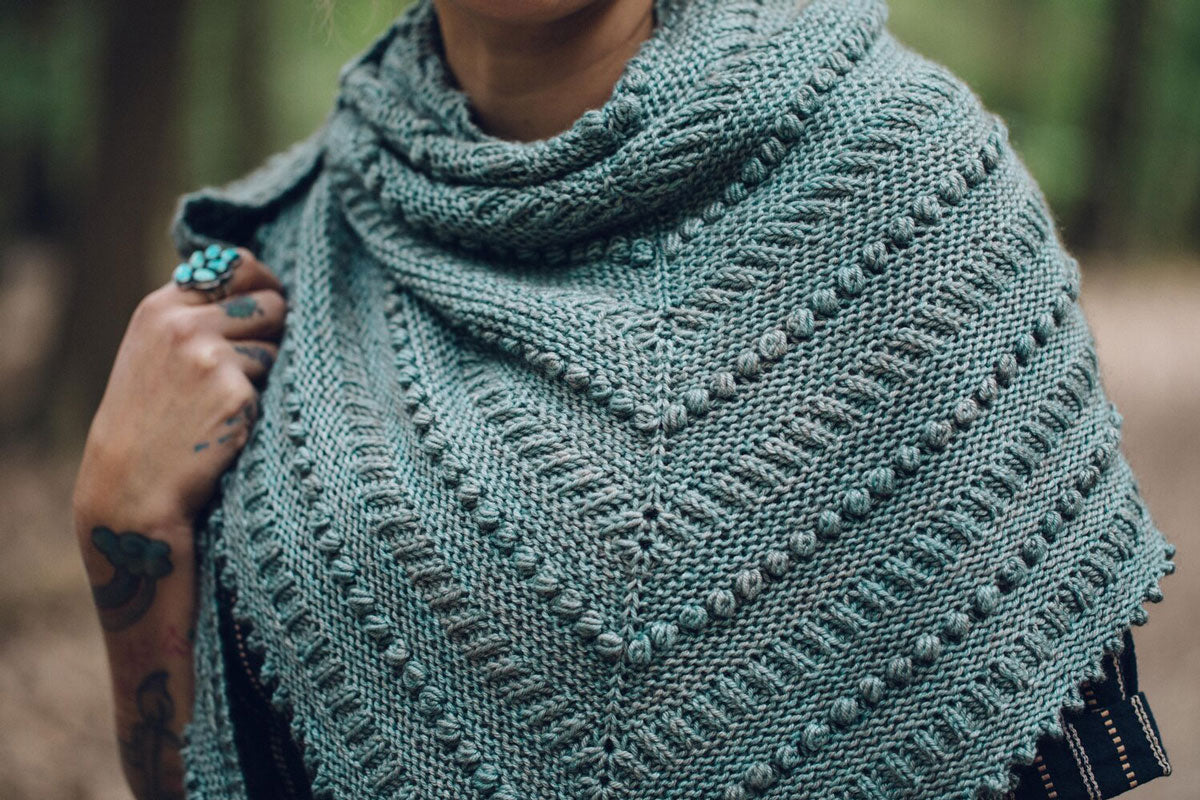 Andrea Mowry Drea Renee Knits Exclusive Liminal Shawl Patterns