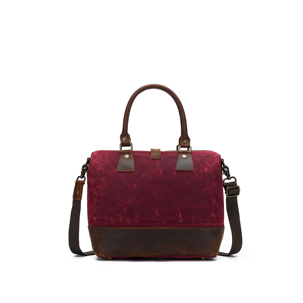 Della Q Maker's Stylish Canvas Satchel in Mustard - Ideal for Crafters