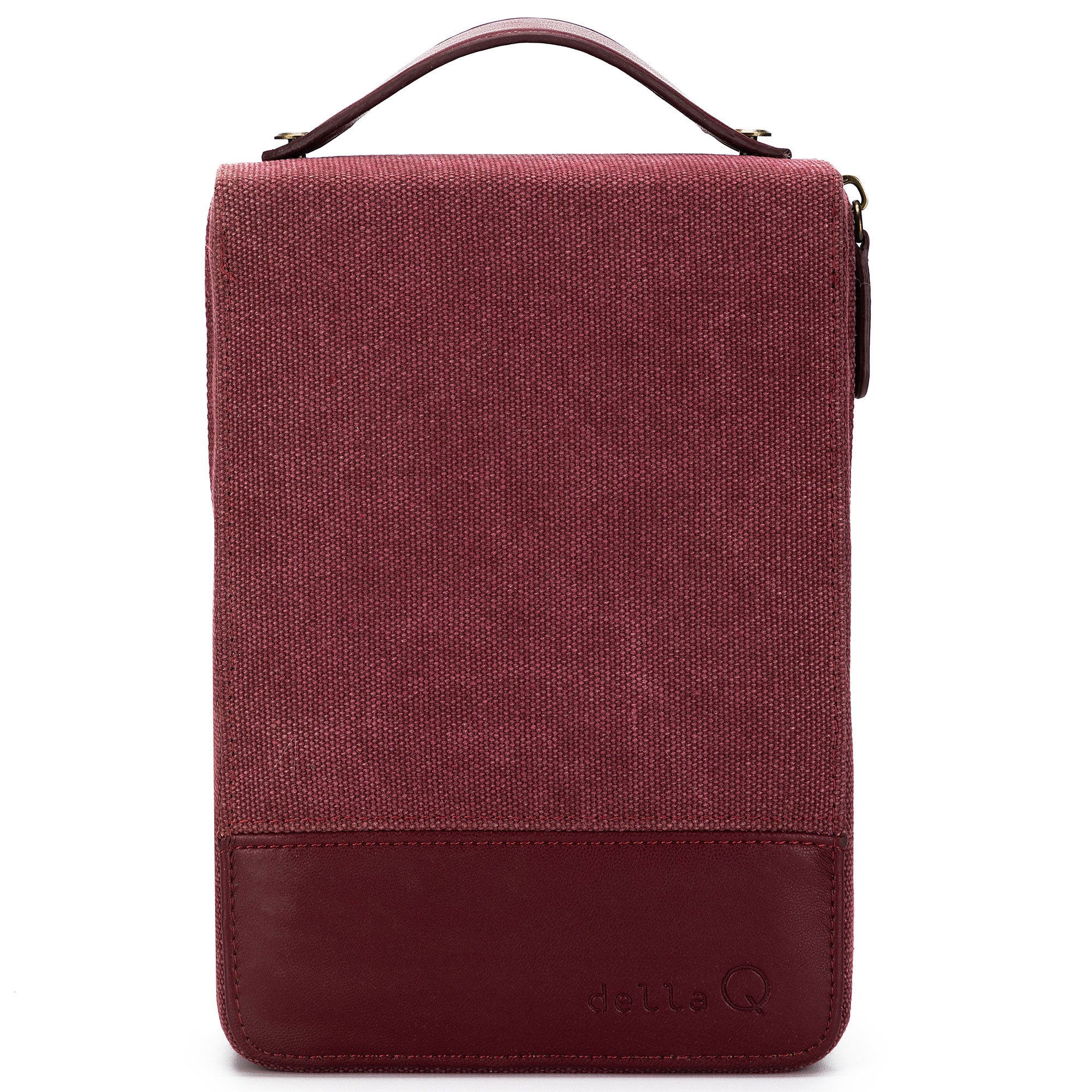 della Q Maker's Premium Maroon Circular Needlecase for All Needle Sizes