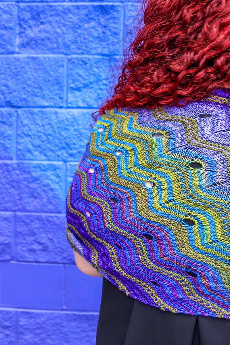 Ambah O'Brien Patterns - Adventuresome Knit Wrap - Instant PDF Download