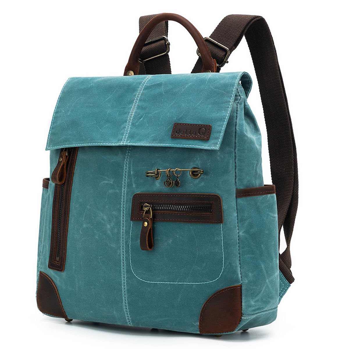 della Q Maker's Midi Teal Backpack - Ideal for Crafting Projects