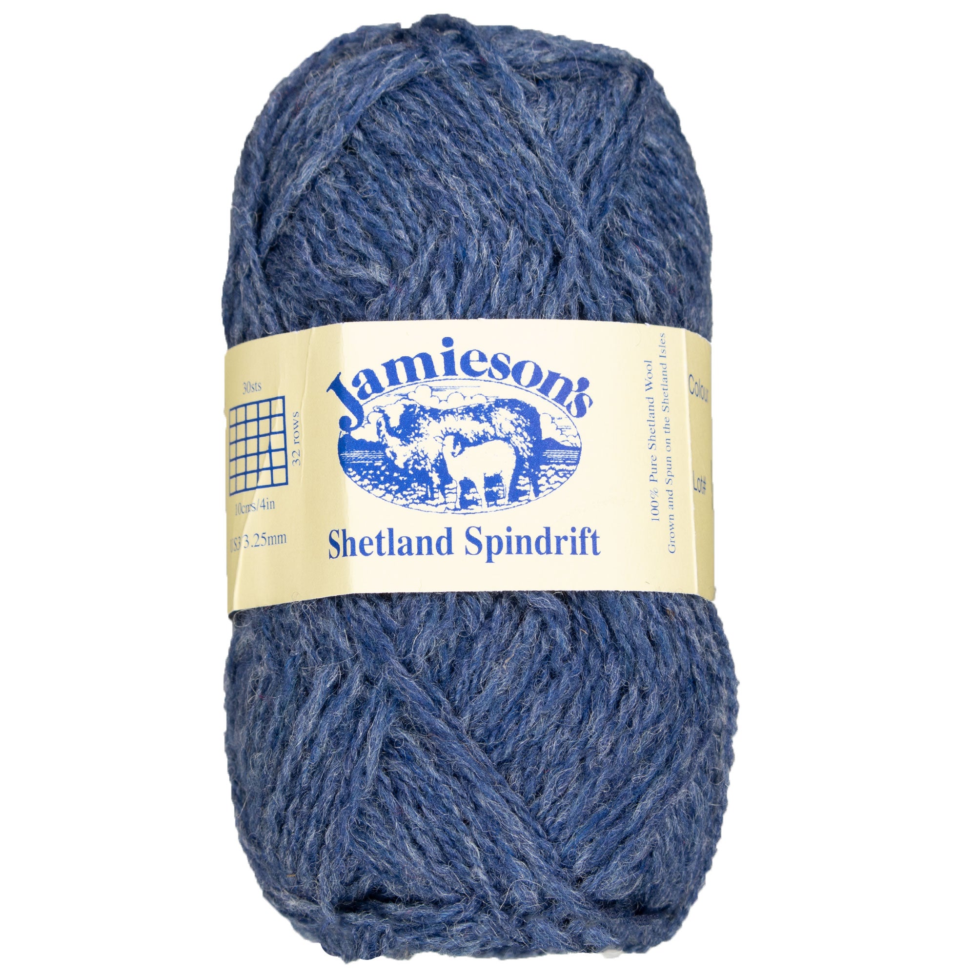 Jamieson's of Shetland Premium Spindrift Yarn - 162 Neptune