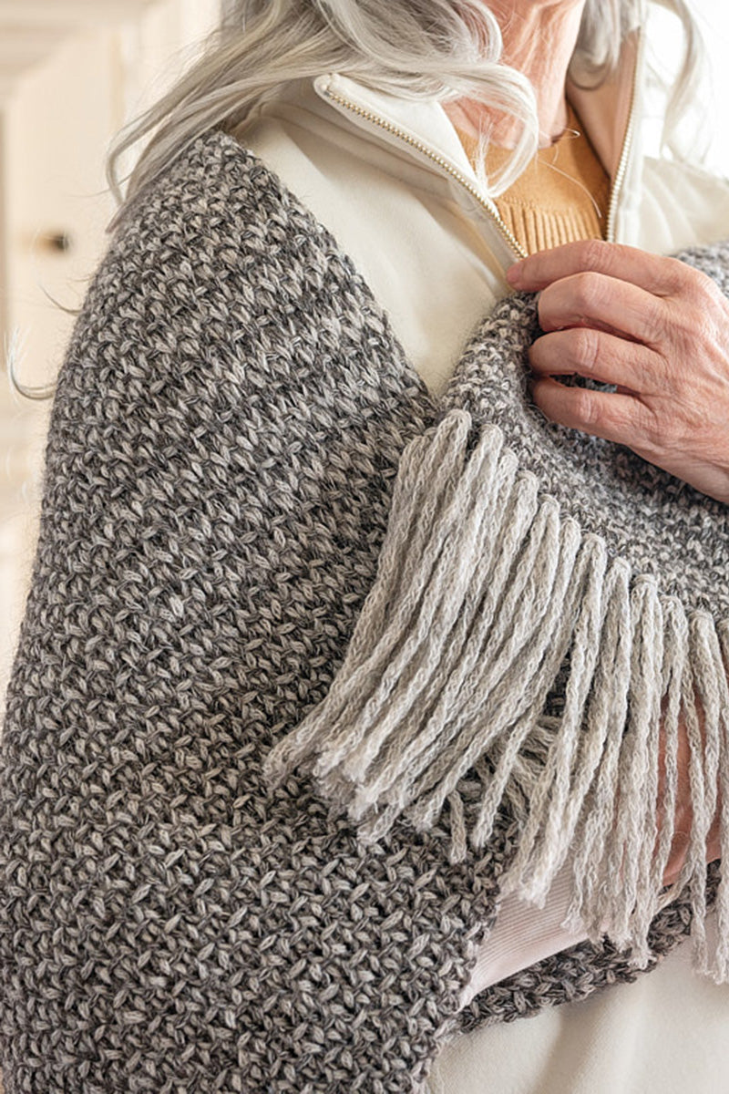 Berroco Hearthside Patterns - Mowbray Cozy Hand - Knit Blanket PDF Download