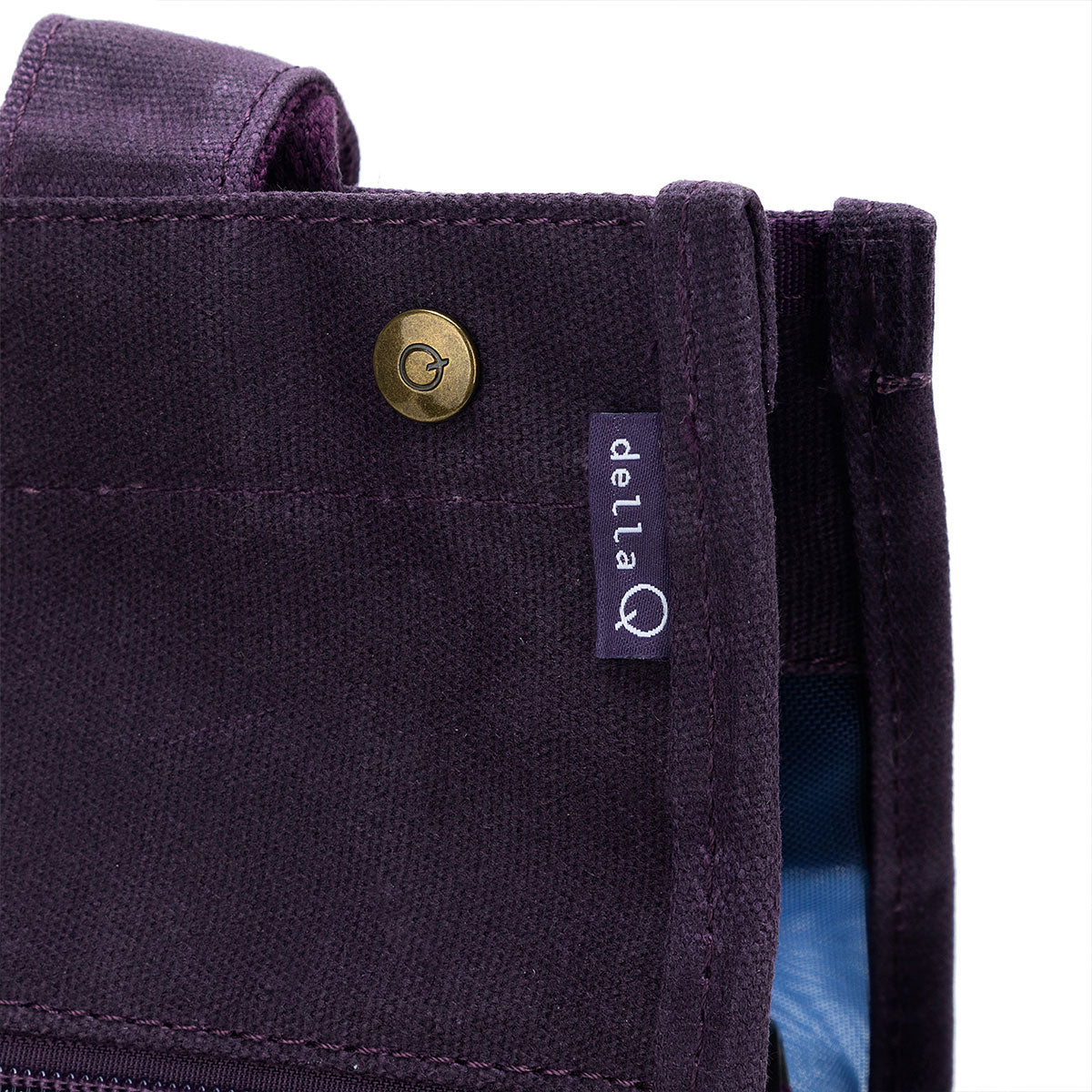 della Q Maker's Purple Tall Mesh Tote - Ideal for Crafting