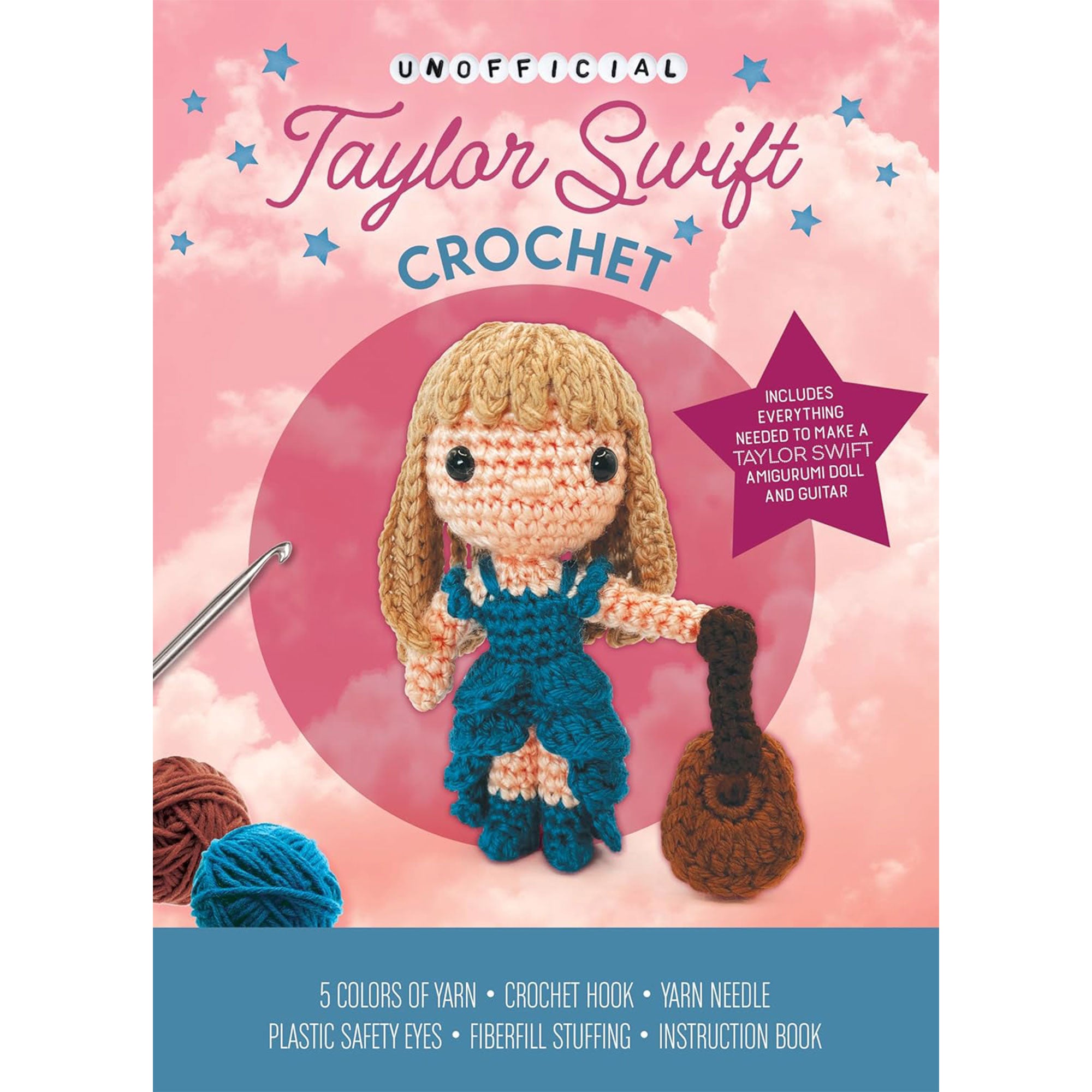 Chartwell Books Unofficial Taylor Swift Crochet Kits for Music Lovers and Crafters