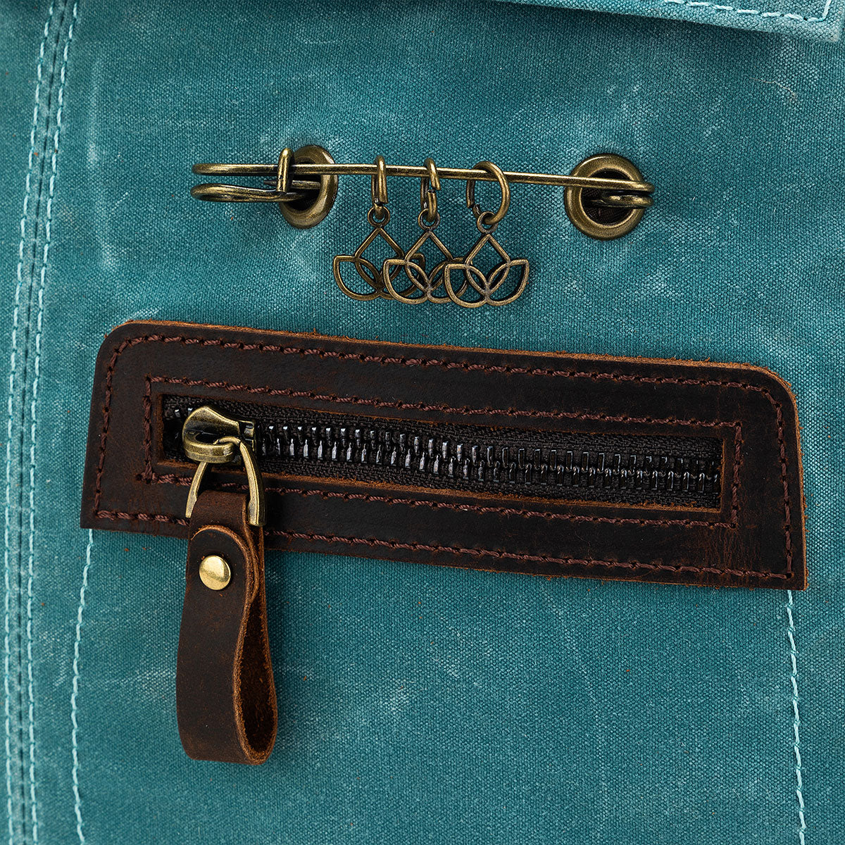 della Q Maker's Midi Teal Backpack - Ideal for Crafting Projects