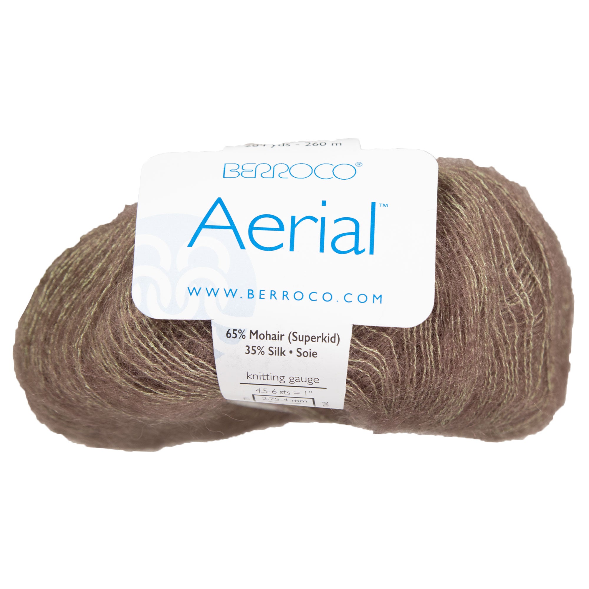 Berroco Aerial Luxury Yarn - 3416 Birch: Soft Mohair & Shiny Silk Blend