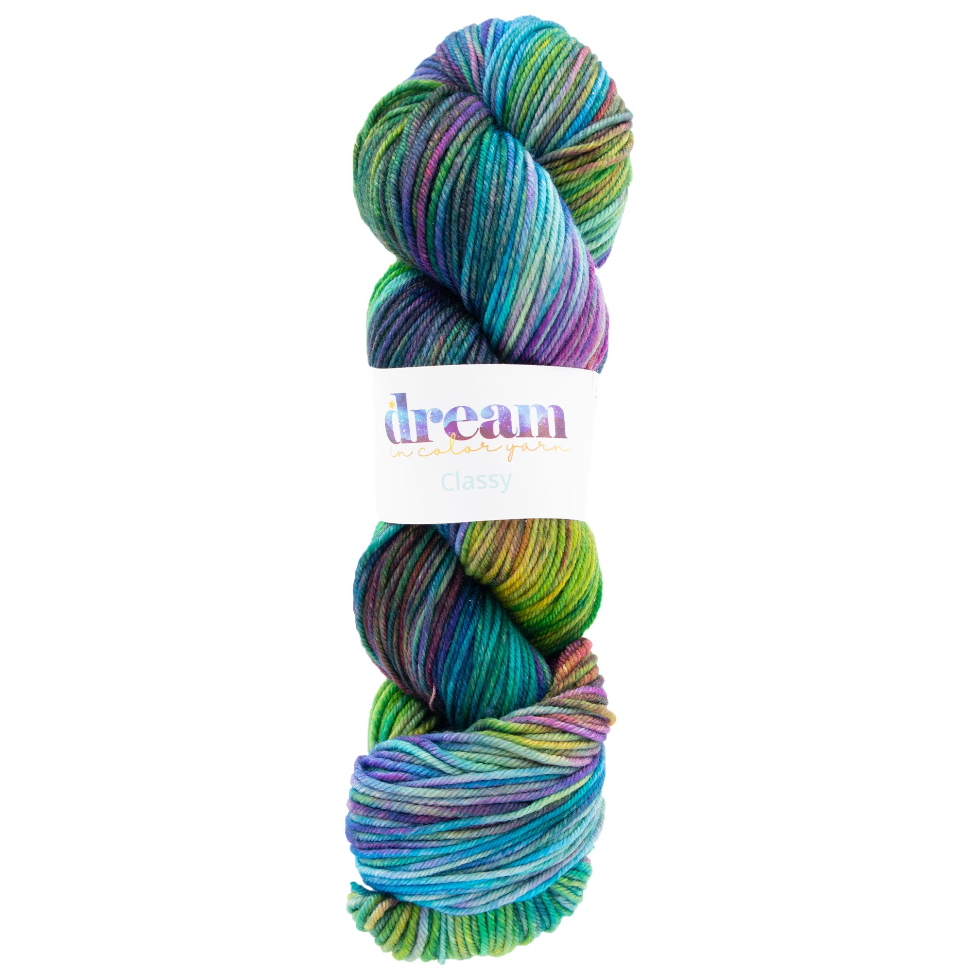 Dream in Color Classy Yarn - Enchanting Mermaid Shoes Inspired Yarn