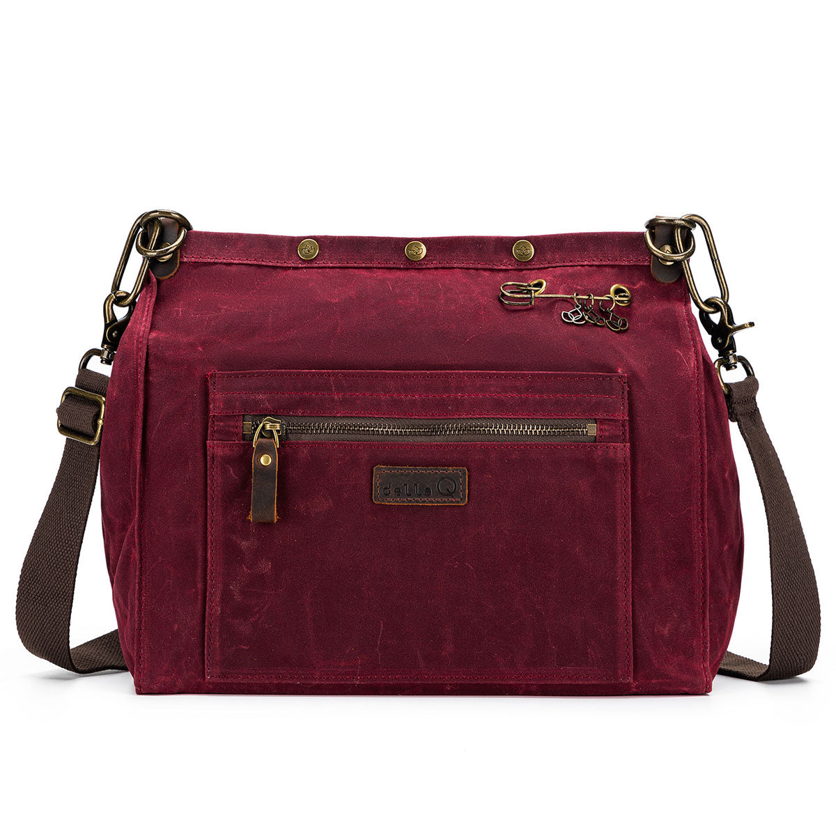 della Q Maker's Red Canvas Rucksack - The Versatile Crafting Companion