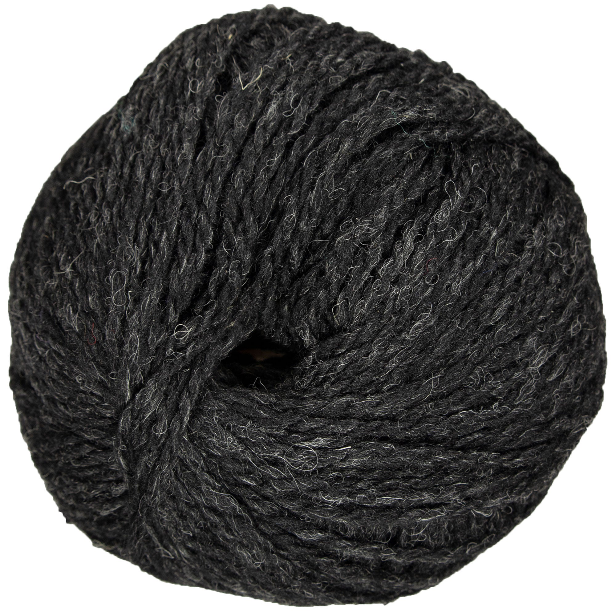 Jamieson's of Shetland Premium Heather Aran Yarn - 126 Charcoal for Stunning Knits