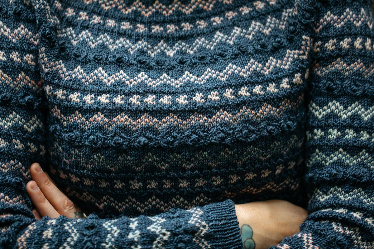 Andrea Mowry Drea Renee Knits Patterns - Stunning Stonecrop Sweater Pattern