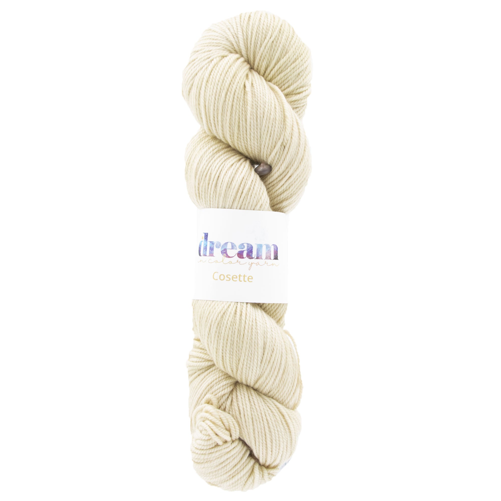 Dream in Color Cosette Yarn - Tumbleweed: Superwash Wool Blend with Cashmere & Nylon