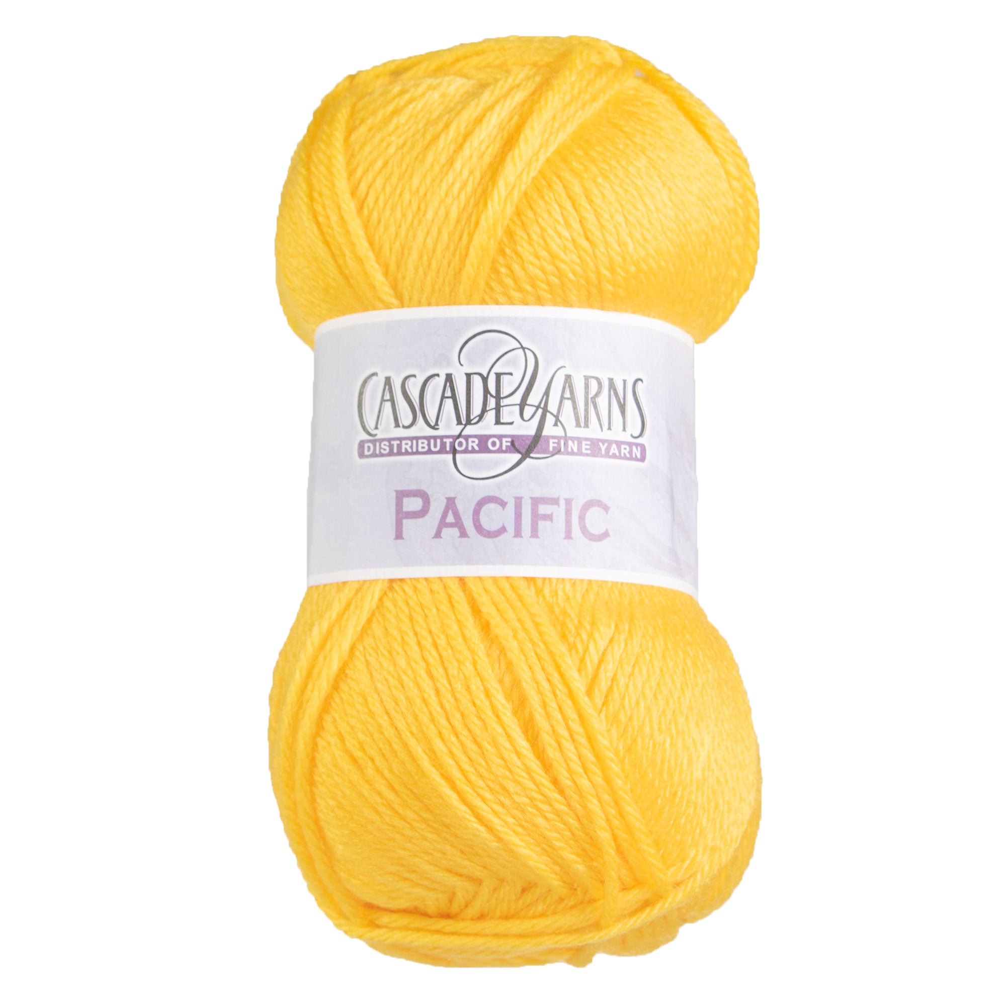 Cascade Yarns Premium Pacific Yarn in 013 Gold - Superwash Merino & Acrylic Blend