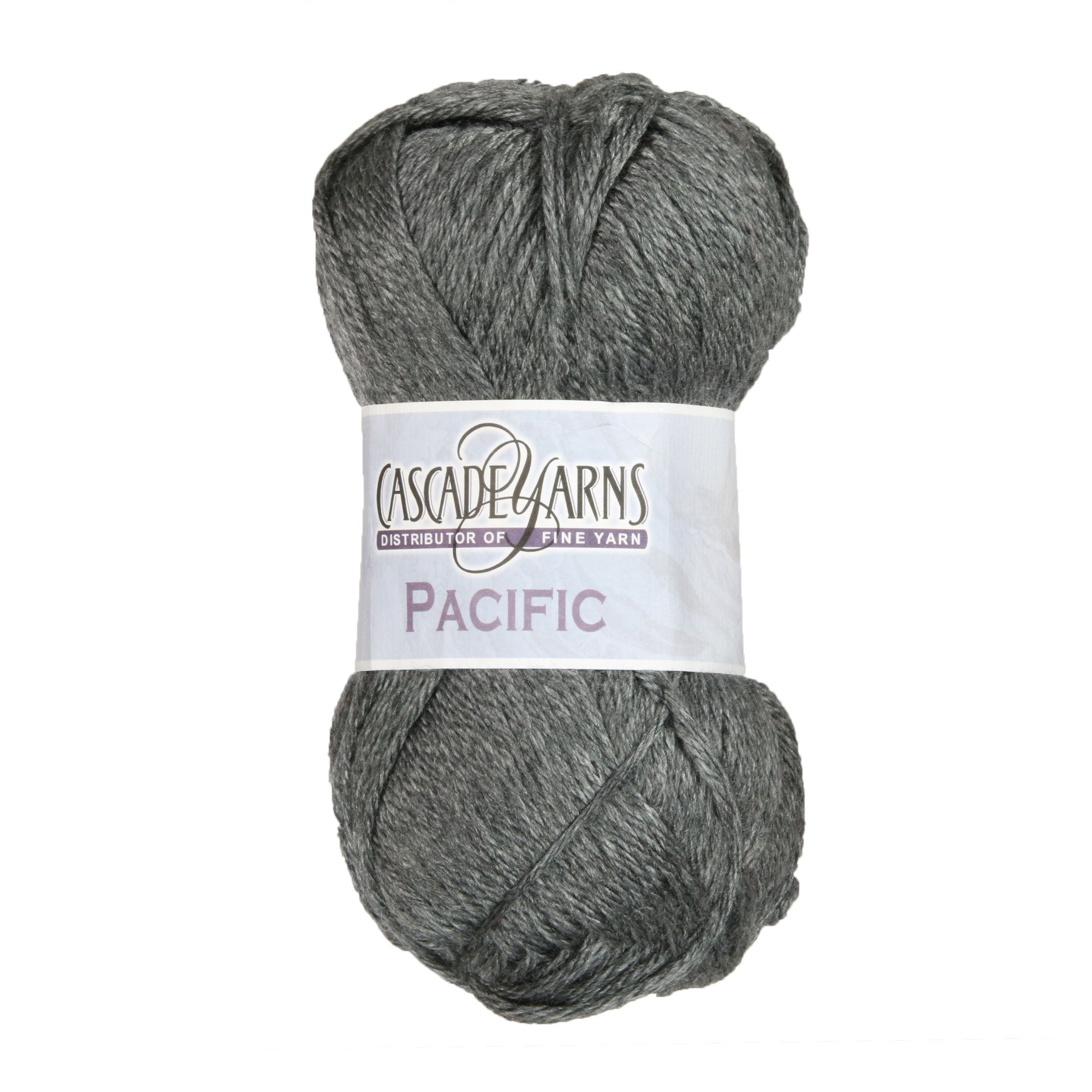 Cascade Yarns Pacific Yarn - 062 Charcoal: Super-soft and Machine-washable Blend