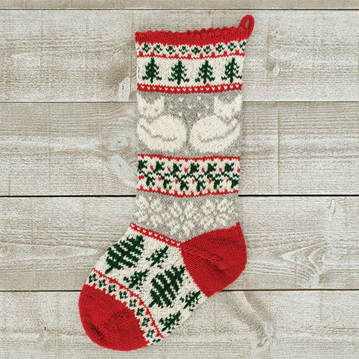 Appalachian Baby Design Cozy Fox & Forest Christmas Stocking Kits - Handmade Holiday Craft
