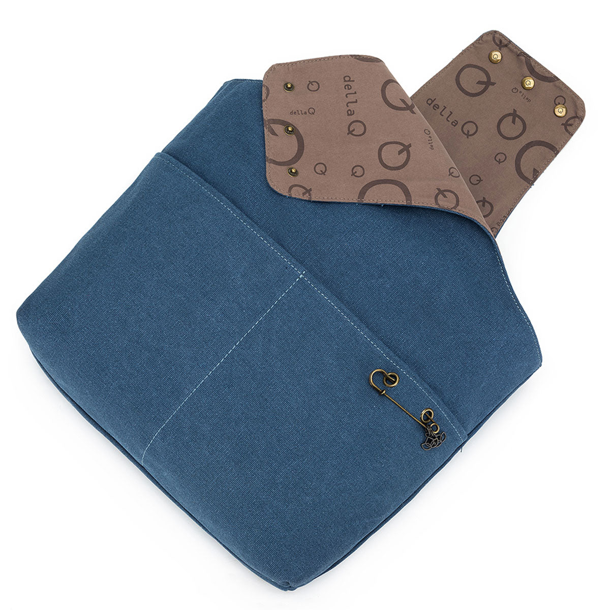 della Q Nora Stylish Bucket Bag - Indigo for Crafting Lovers