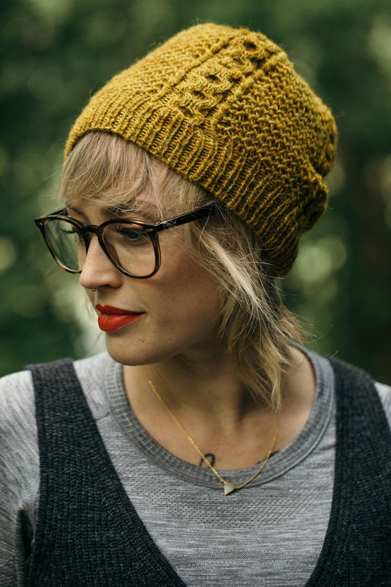 Andrea Mowry Drea Renee Knits Honey Study Knitting Patterns - Honey - Colored Yarn Hat Design