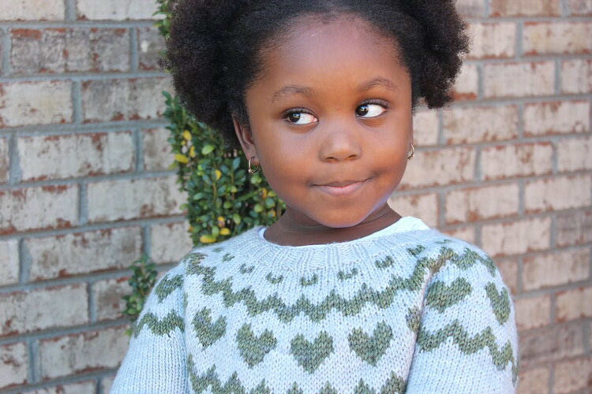 Andrea Mowry Drea Renee Knits Adorable Children's Sweater Patterns - Bean and Olive