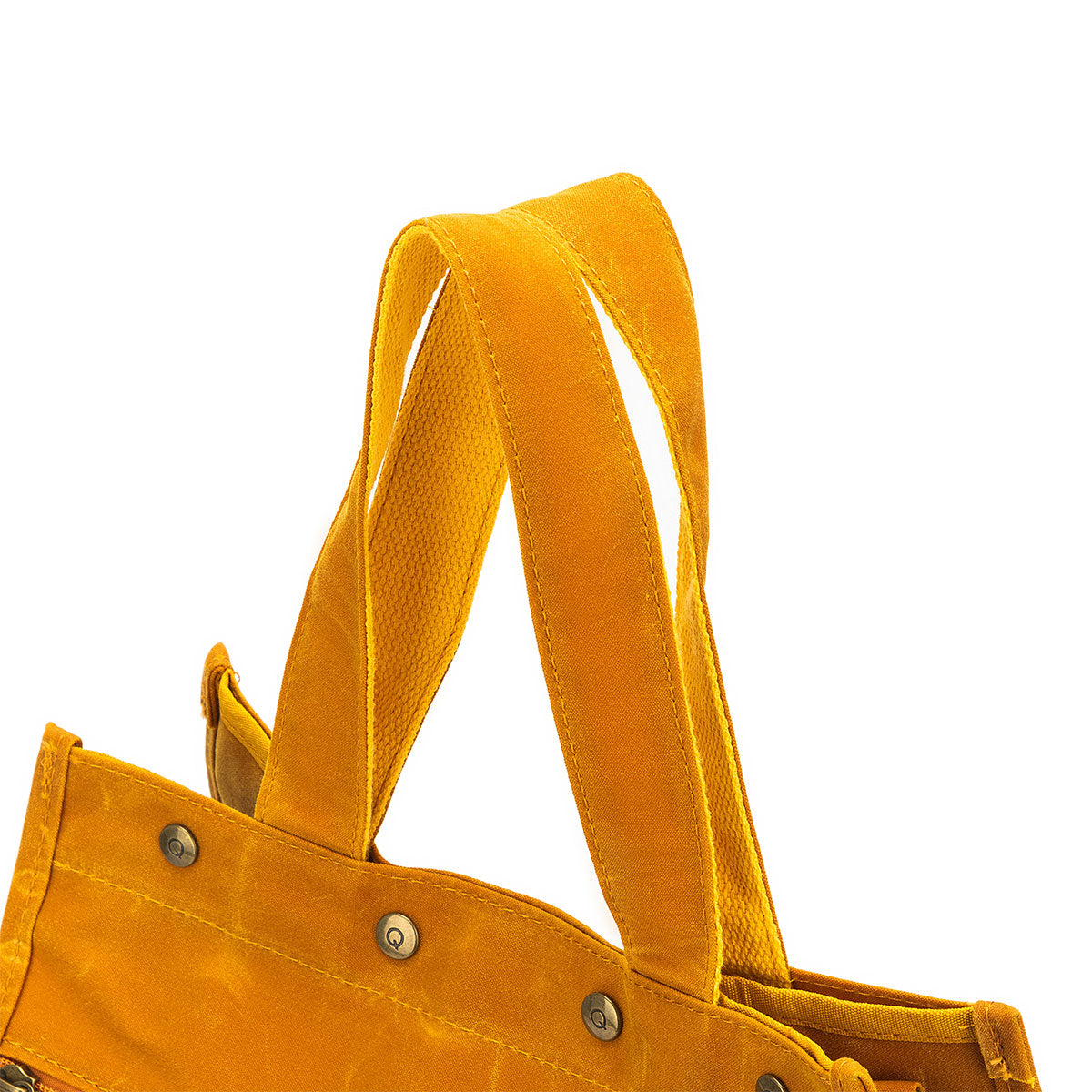 della Q Premium Tall Maker's Mesh Tote in Mustard - Ideal for Crafting