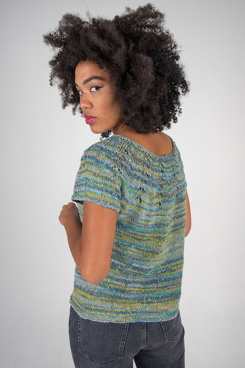 Berroco Booklet #421 Exclusive Summer Sesame Patterns - Etta Tee PDF Download