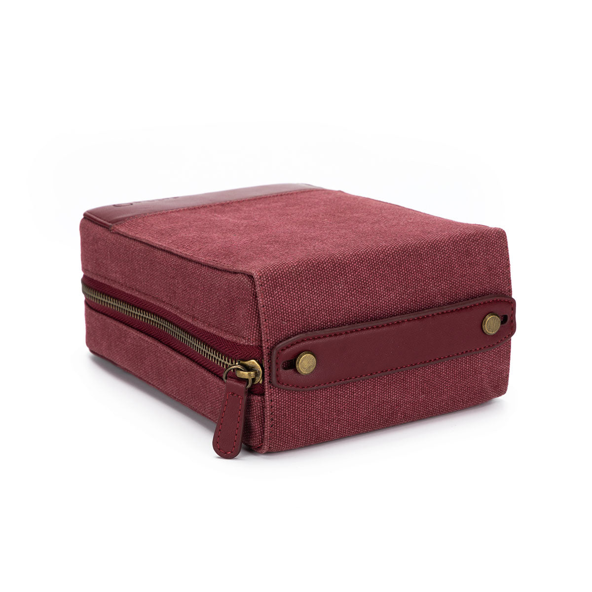 della Q Maker's Premium Maroon Circular Needlecase for All Needle Sizes