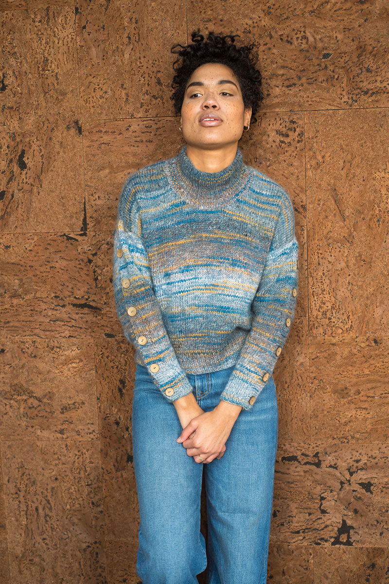 Berroco Booklet 428 - Exclusive Topaz Patterns - Rika Pullover PDF Download