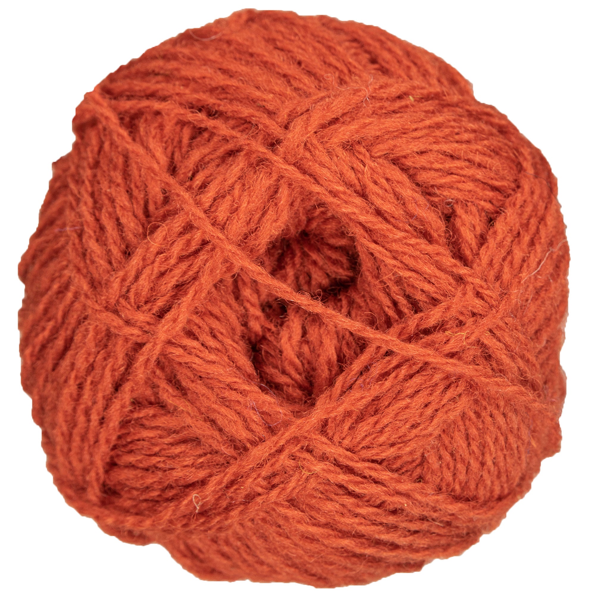 Jamieson's of Shetland Spindrift 2-Ply Yarn - 462 Ginger, Ideal for Colorwork Projects