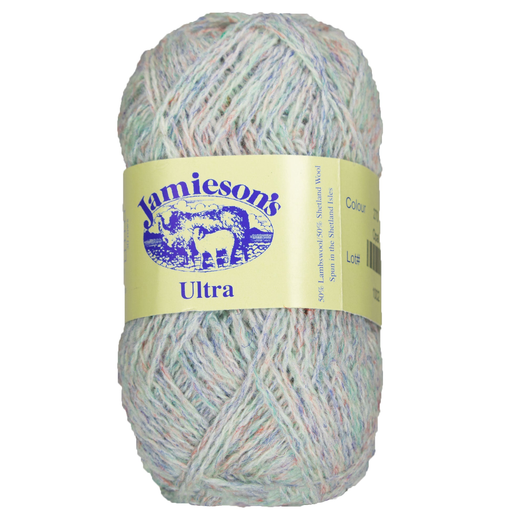 Jamieson's of Shetland Ultra Soft Lace Weight Yarn - 270 Opal, Ideal for Baby Projects and Shawls