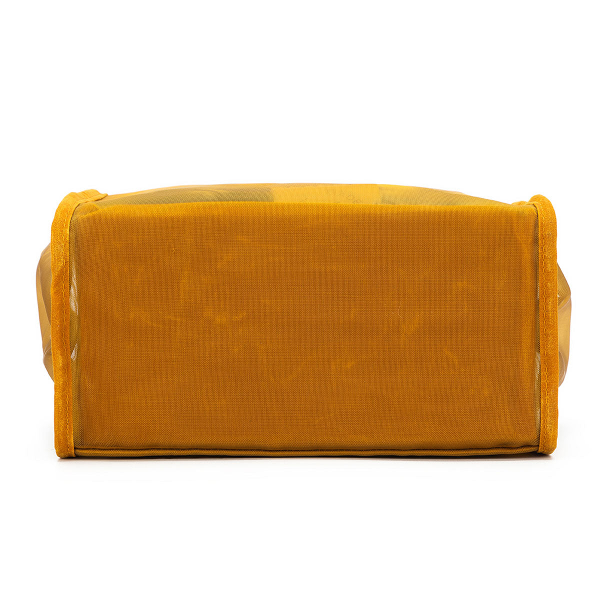 della Q Premium Tall Maker's Mesh Tote in Mustard - Ideal for Crafting