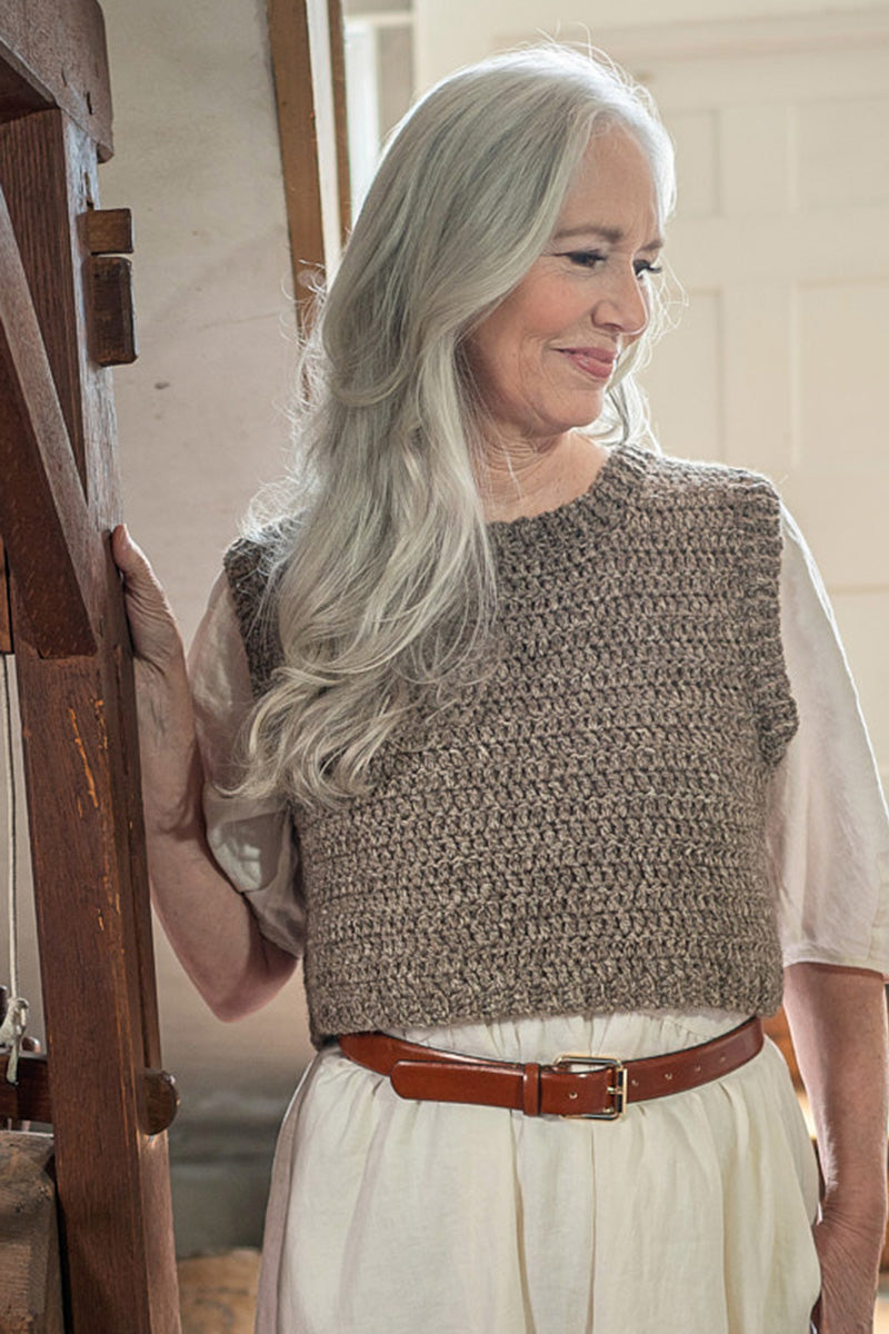 Berroco Hearthside Talbot Vest Crochet Patterns - Instant PDF Download