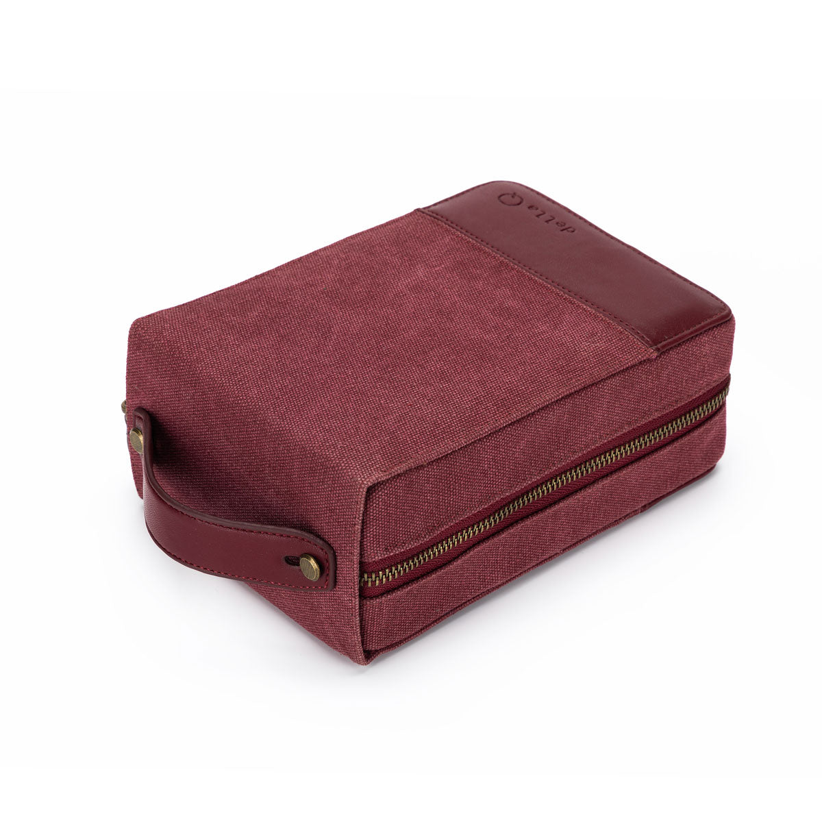 della Q Maker's Premium Maroon Circular Needlecase for All Needle Sizes