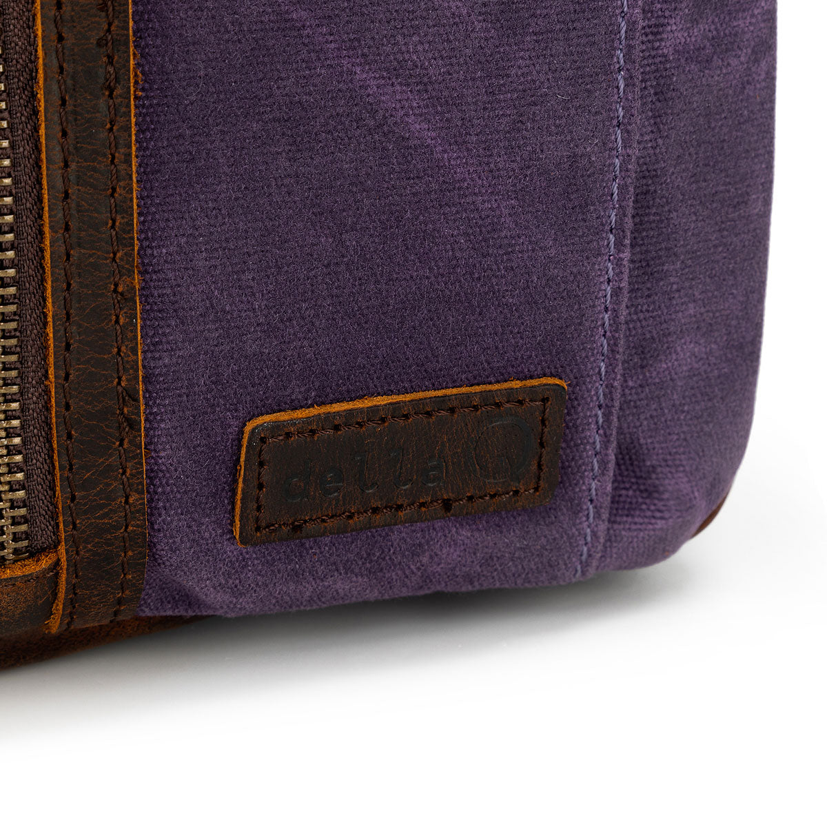 della Q Maker's Mini Purple Messenger: Stylish & Portable