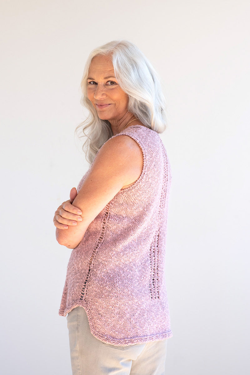 Berroco Meraki Patterns - Lilika Tank Pattern - Instant PDF Download for Exquisite Layering
