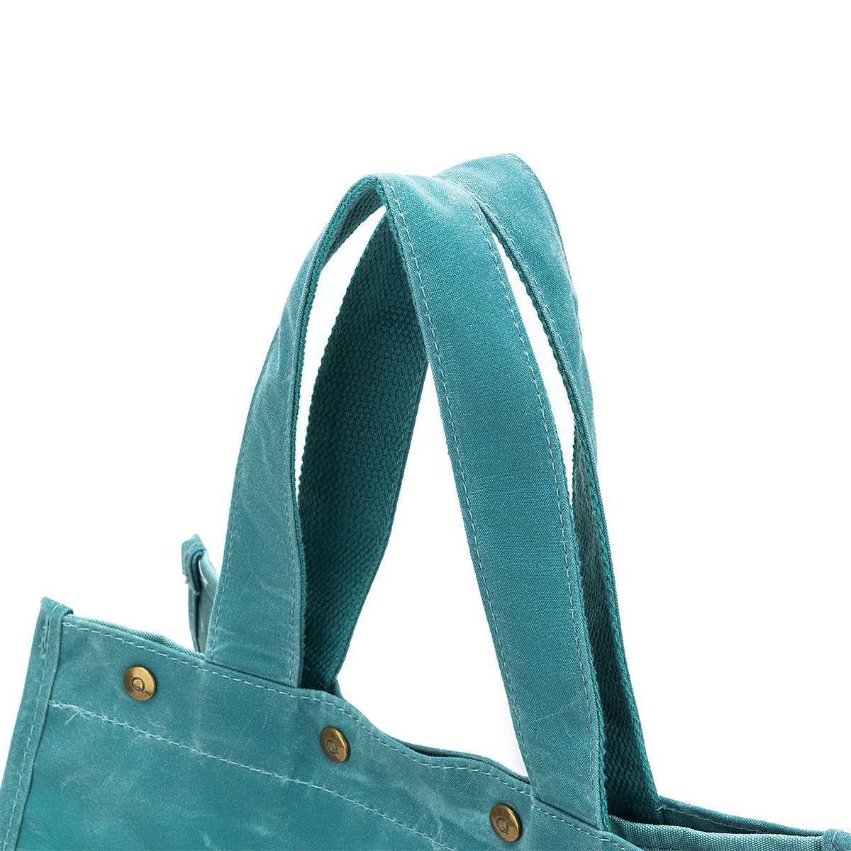della Q Premium Tall Maker's Mesh Tote - Teal: Ideal for Crafting