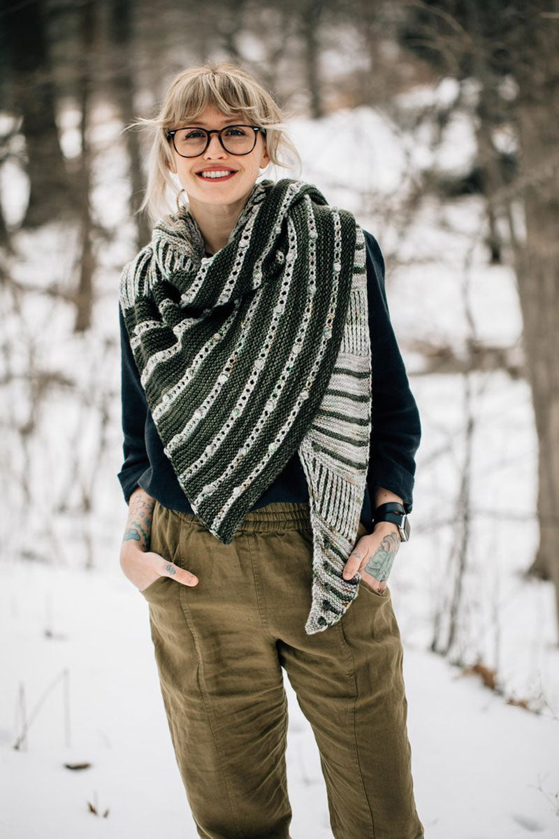 Andrea Mowry Drea Renee Knits - Untangled Stylish Knitting Pattern for Quick Shawl Creation