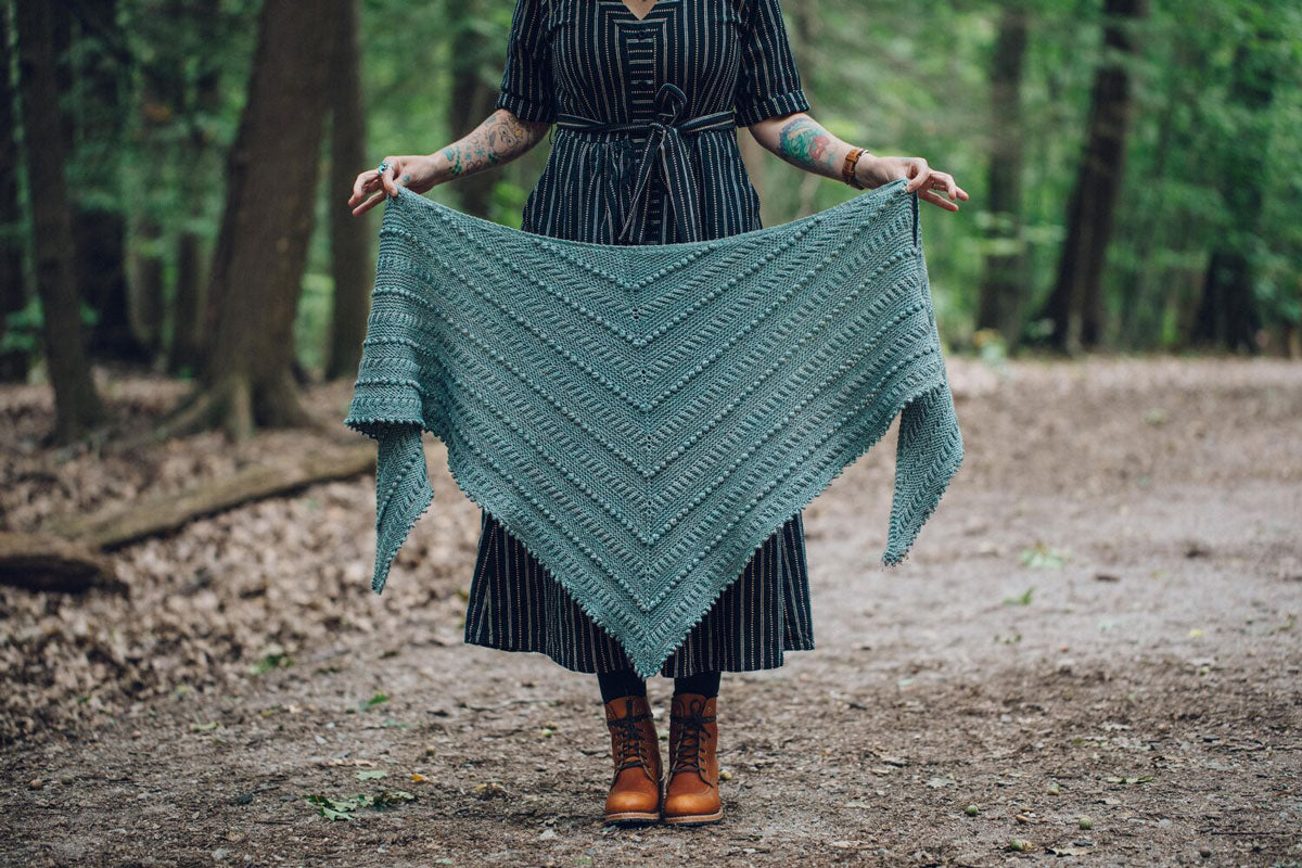 Andrea Mowry Drea Renee Knits Exclusive Liminal Shawl Patterns