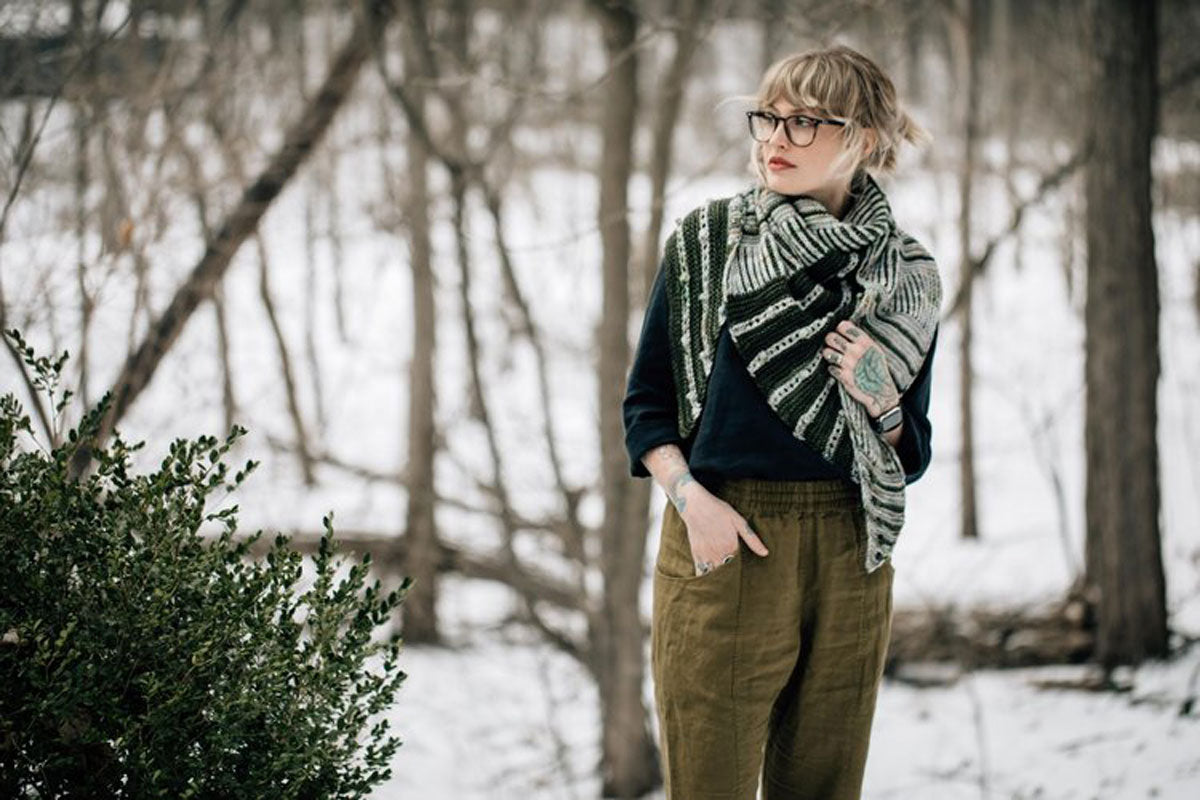Andrea Mowry Drea Renee Knits - Untangled Stylish Knitting Pattern for Quick Shawl Creation